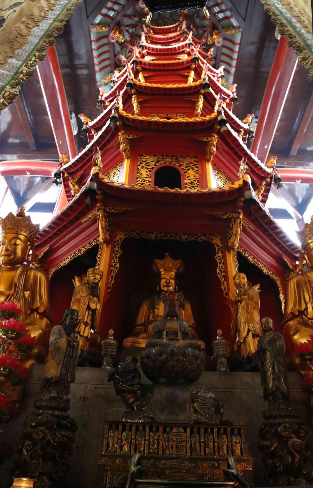 九华山"金地藏月身塔"的千年历史-九华山心安寺-九华山六亩田